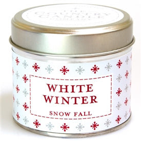 Candle in Tin - White Winter