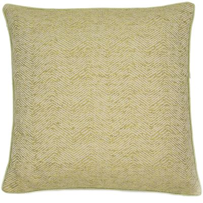 Malini Large Ripple Green Cushion