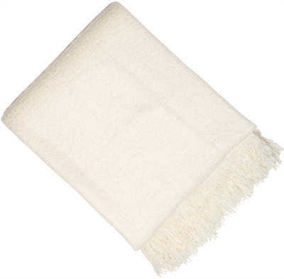 Malini Vogue Ivory Throw