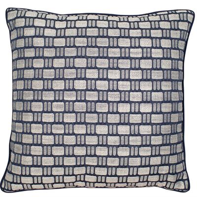 Malini Will Navy Cushion