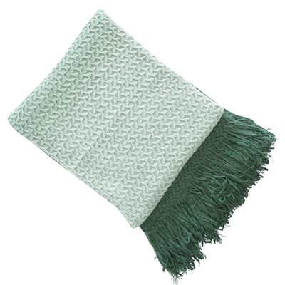 Malini Rhine Green Throw