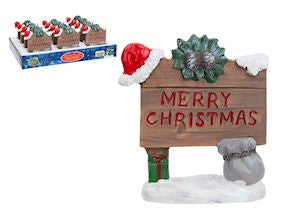 Secret Fairy Garden Merry Xmas Sign