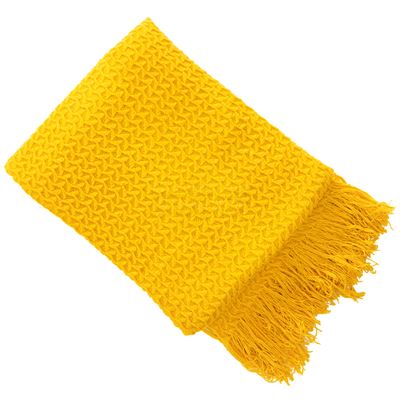 Malini Rhine Mustard Throw