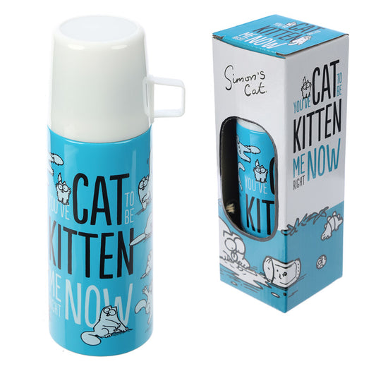 Simon's Cat Stainless DSteel 350ml Flask