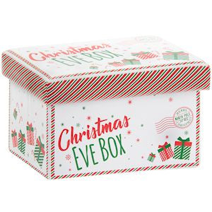 Collapsible Ottoman Christmas Eve Box 35cm