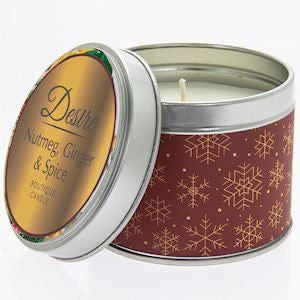 Desire Candle In Tin Nutmeg