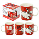 I Woke Up Like This - Simon's Cat New Bone China Mug