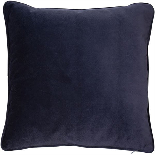 Malini Large Luxe Navy Cushion