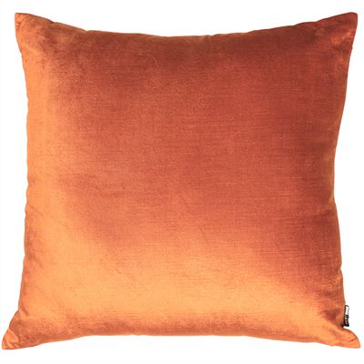 Malini Velveteen Orange Cushion