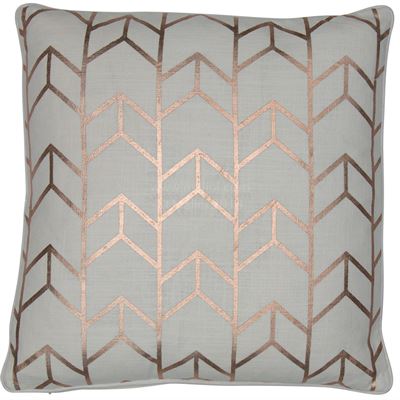 Malini Geo Rosegold Cushion