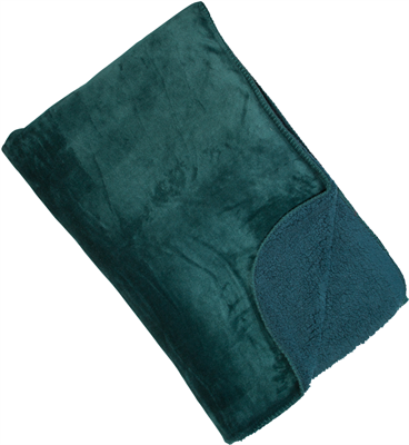 Malini Cosy Teal Throw