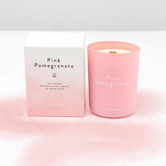 Pink Pomegranate Candle